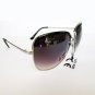 Brand New Style High Fashion Women's CE Sunglasses With Black and Brown Lens