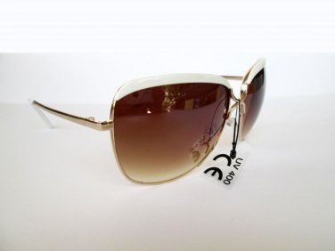 Brand New Style High Fashion Women CE Sunglasses With Black, Brown, White Frames
