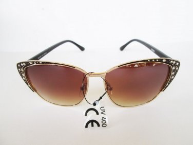 Vintage Classic Old School Style Cat Eye or Butterfly Shaped Women Sunglasses