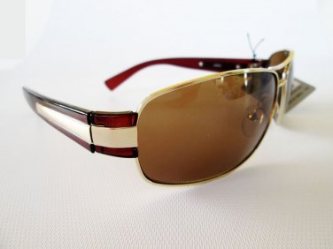 Brand New Mens Brown Aviator, Oval Shaped Sunglasses and Shades For Everyday Use
