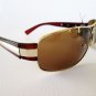 Brand New Mens Brown Aviator, Oval Shaped Sunglasses and Shades For Everyday Use