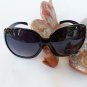 Women's Black Sunglasses with Rhrinestones
