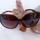 Women's Sunglasses and Eyewear with Rhrinestones and Brown or Light Smoke Lens