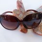 Women's Sunglasses and Eyewear with Rhrinestones and Brown or Light Smoke Lens