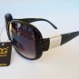 New Fashion Ladies Women's Sunglasses With Black Lens and Black Frames