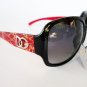 Brand New Round Oval Sunglasses, Eyewear With Black Brown Red and Purple Frames