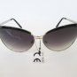 New Style High Fashion Trend Cat Eye Women Sunglasses with Black and Brown Lens