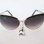 New Style High Fashion Trend Cat Eye Women Sunglasses with Black and Brown Lens