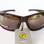 Men's Brown Sunglasses and Shades With PC Lens for Outdoor or Sporty Events
