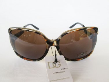 Women's Cat Eye Oval Sunglasses w/ Light Black, Brown Lens Metal Plastic Frame