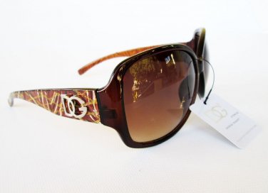 New Style High Fashion Brown Oval Sunglasses and Shades for Women