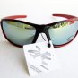 Mens Outdoor and Sporty Sunglasses With Mirror Lens and Multi-color Frames