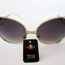 New Arrival High Fashion Women's Sunglasses and Shades With White Metal Frame