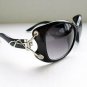 New Arrival High Fashion Black Sunglasses For Women With Plastic and Metal Frame