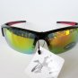 Brand New Men's Sporty Sunglasses With Black, Brown, Blue and Mirror Lens
