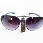 Women's Aviator Sunglasses with Smoke Black Lens with Pink, Black, Silver Frames