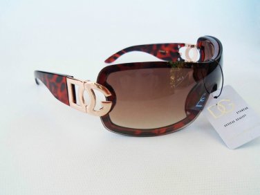 Brown Sheild Sunglasses For Women