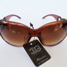 Brown Sunglasses With Rhrinestones For Women