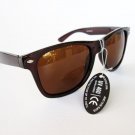 Brown Wayfarer Unisex Sunglasses and Shades for Men and Women