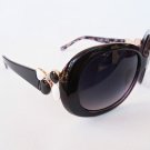 Black Women Sunglasses Brown, Black and Light Lens