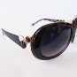Black Women Sunglasses Brown, Black and Light Lens