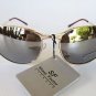 Cheap Men's Aviator Sunglasses and Shades with Mirror Lens and Gold Metal Frame