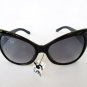 Good Black Butterfly & Cat Eye Women's Sunglasses With Black Gradient Lens