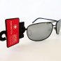 Oudoor Mens Brown Sporty Polarized Sunglasses or Shades For Beach or Summer Use