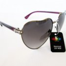 Top Seller Designer Style Heart Shaped Women Sunglasses With Rhinestones