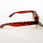 Women's Tortoise Aviator Oval Women's Sunglasses With Brown Frames and Lens