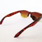 Women's Tortoise Aviator Oval Women's Sunglasses With Brown Frames and Lens