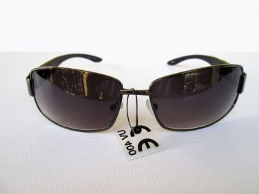 Good Aviator Women's Sunglasses & Shades With Black Lens, Metal & Plastic Frame