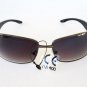 Good Aviator Women's Sunglasses & Shades With Black Lens, Metal & Plastic Frame