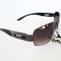 Good Aviator Women's Sunglasses & Shades With Black Lens, Metal & Plastic Frame