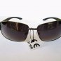 Good Aviator Women's Sunglasses & Shades With Black Lens, Metal & Plastic Frame