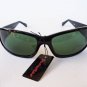 Mens Sporty Outdoor Sunglasses with Light Lens & Solid Plastic Frames by LOCKS
