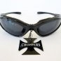 Good Men's Black Sporty Sunglasses With Black Lens & Black Foam Padded Frames