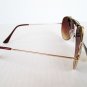 Cheap But Good and Sturdy Brown Sunglasses For Men with Goold Metal Frames