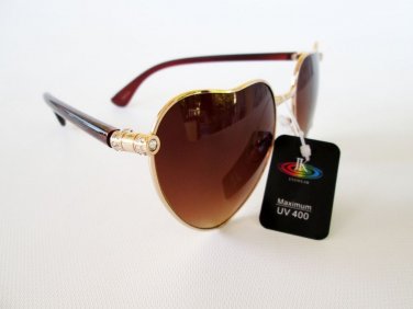 New High Fashion Women's Designer Style Women's Sunglasses With Rhinestones