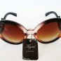 Brand New Designer Style Oval Round Sunglasses & Shades for High Fashion Women