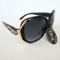 High Fashion Brand New Designer Style Women's Sunglasses With Black Lens.
