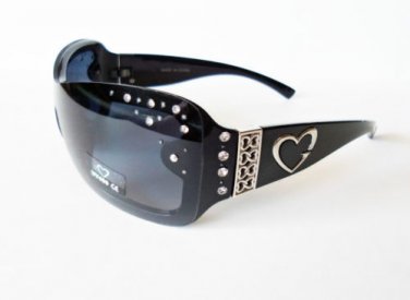 New Black, Pink & Brown Sunglasses & Eyewear for Women Who Like Rhinestones
