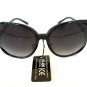Nice Big Lens Brand New Women's Sunglasses With Black & Brown Lens & Rhinestones