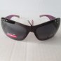 Brand New Purple Pink, Oval Shield Women's Sunglasses & Shield with Rhinestones
