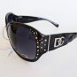 Black DG Eywear Sunglasses With Rhinestones For Women In Good New Style Fashion