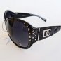Black DG Eywear Sunglasses With Rhinestones For Women In Good New Style Fashion