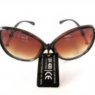 Light Weight Brand New Women's Sunglasses with Black Brown Lens & Rhinestones