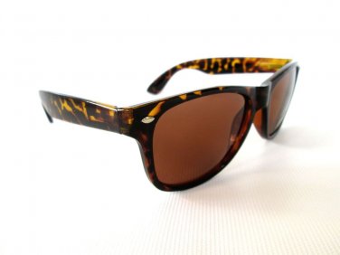 Popular Style Wayfarer Aviator Unisex Sunglasses With Brown Lens For Men & Women