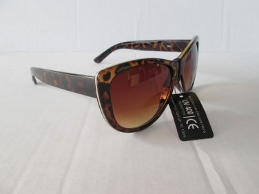 Popular Design Good High Fashion Tortoise Sunglasses With Brown Lens For Women