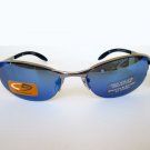 Good Brand New Men's Aviator Sunglasses With Small Blue Mirror Lens.